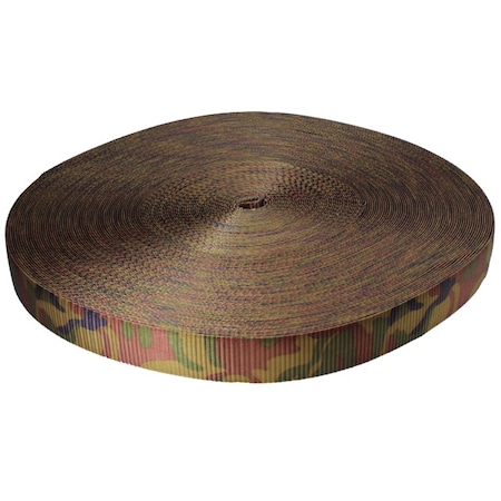 Us Cargo Control 2" x 300' 12K Polyester Cargo Webbing - Camo NS-WEB212000CAMO